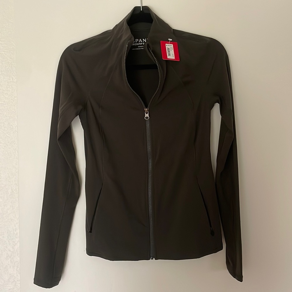 Spanx Contour Jacket Green NWT